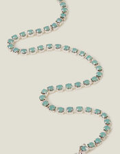 Sterling Silver-Plated Tennis Bracelet, , large