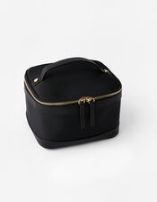 Square Lunch Box , Black (BLACK), large