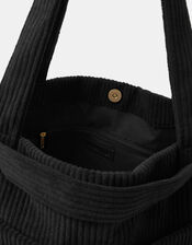 Double Strap Corduroy Shopper Bag, , large