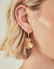 Filigree Flower Drop Earrings, , large