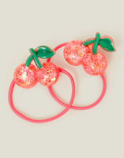 2-Pack Girls Cherry Hairbands, , large