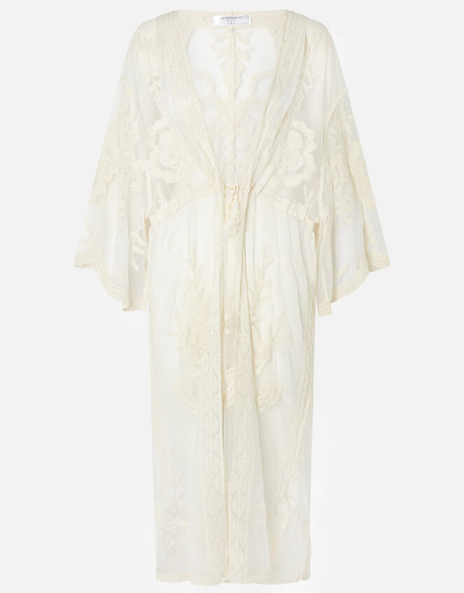 Jaki Lace Kimono, Cream (CREAM), large