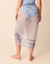 Floral Print Sarong, , large