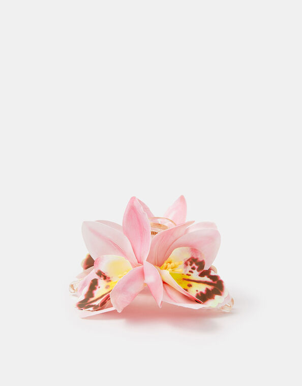 Orchid Flower Claw Clip, , large