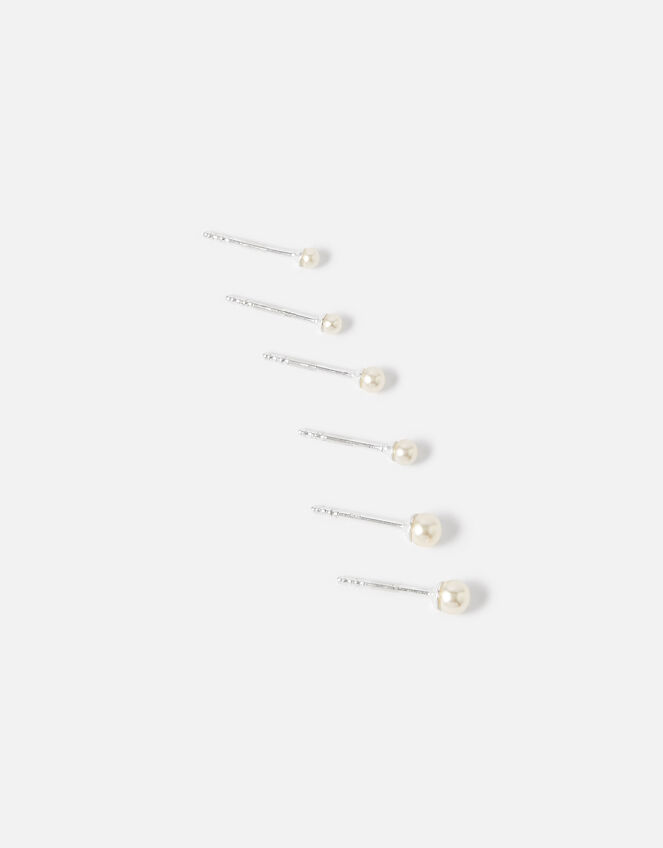 Pearl earrings set of 3 Clearance
