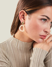 Marble Resin Earrings, , large