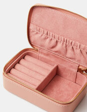 Small Floral Embroidered Jewellery Box, , large