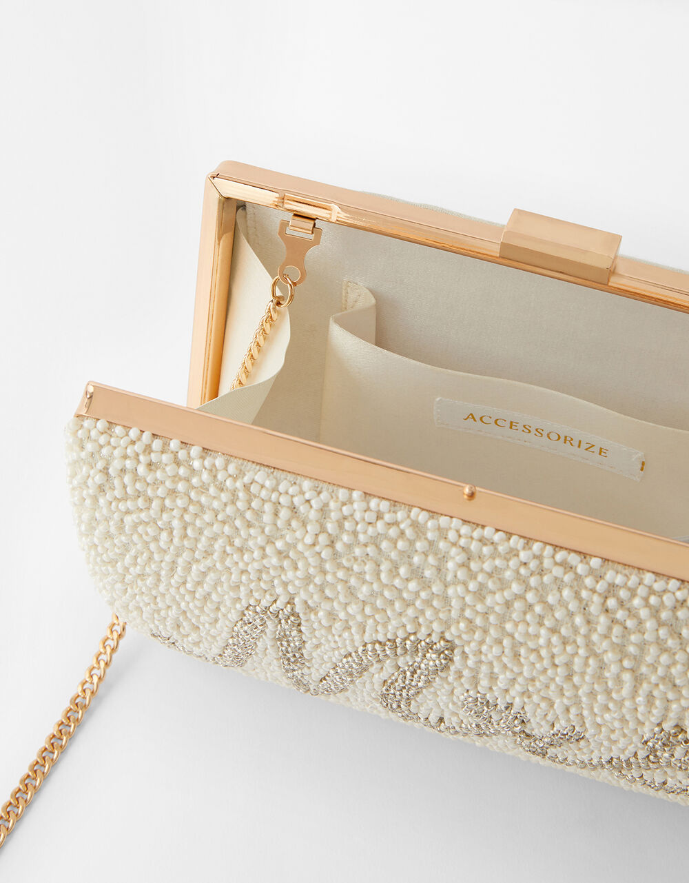 Mrs Beaded Clutch Bag Clutch bags Accessorize UK