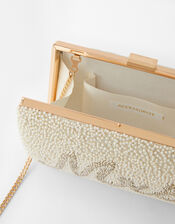 Mrs Beaded Clutch Bag, , large