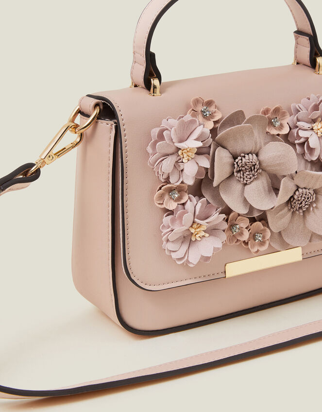 3D Flower Crossbody Bag, , large