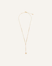 14ct Gold-Plated Y-Chain Necklace, , large