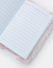 Girls Fluffy Bunny Notebook, , large