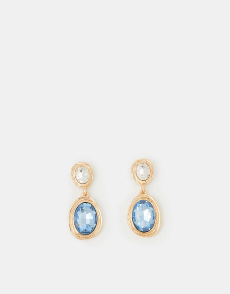 Mini Gemstone Drop Earrings, , large