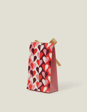 Heart Print Gift Pouch Bag, , large