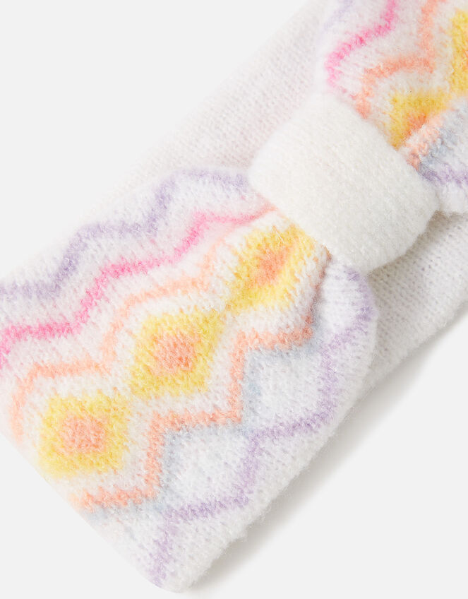 Girls Geometric Fair Isle Bando, , large