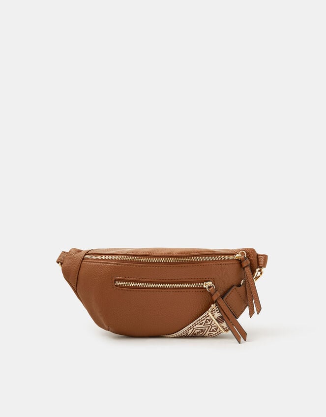 Sling Crossbody Bag, Tan (TAN), large