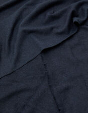 Wells Supersoft Blanket Scarf Navy, Blue (NAVY), large