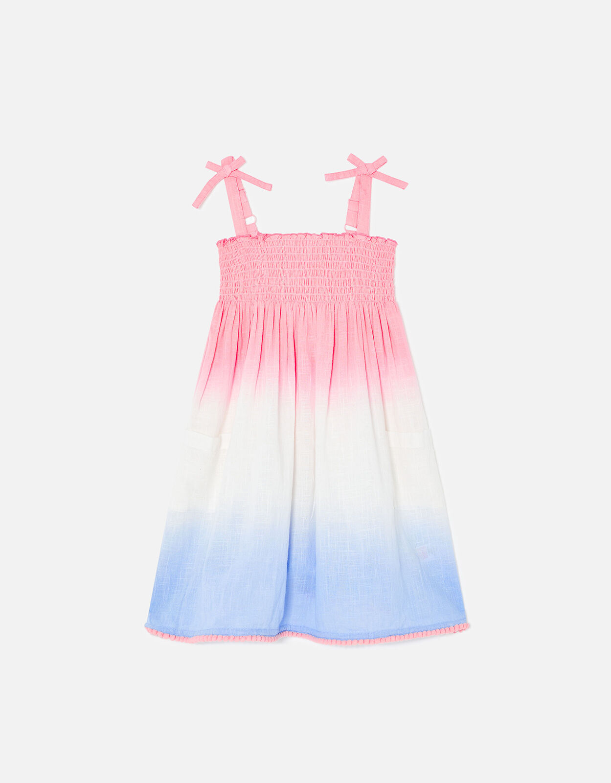 Girls ombre dress top