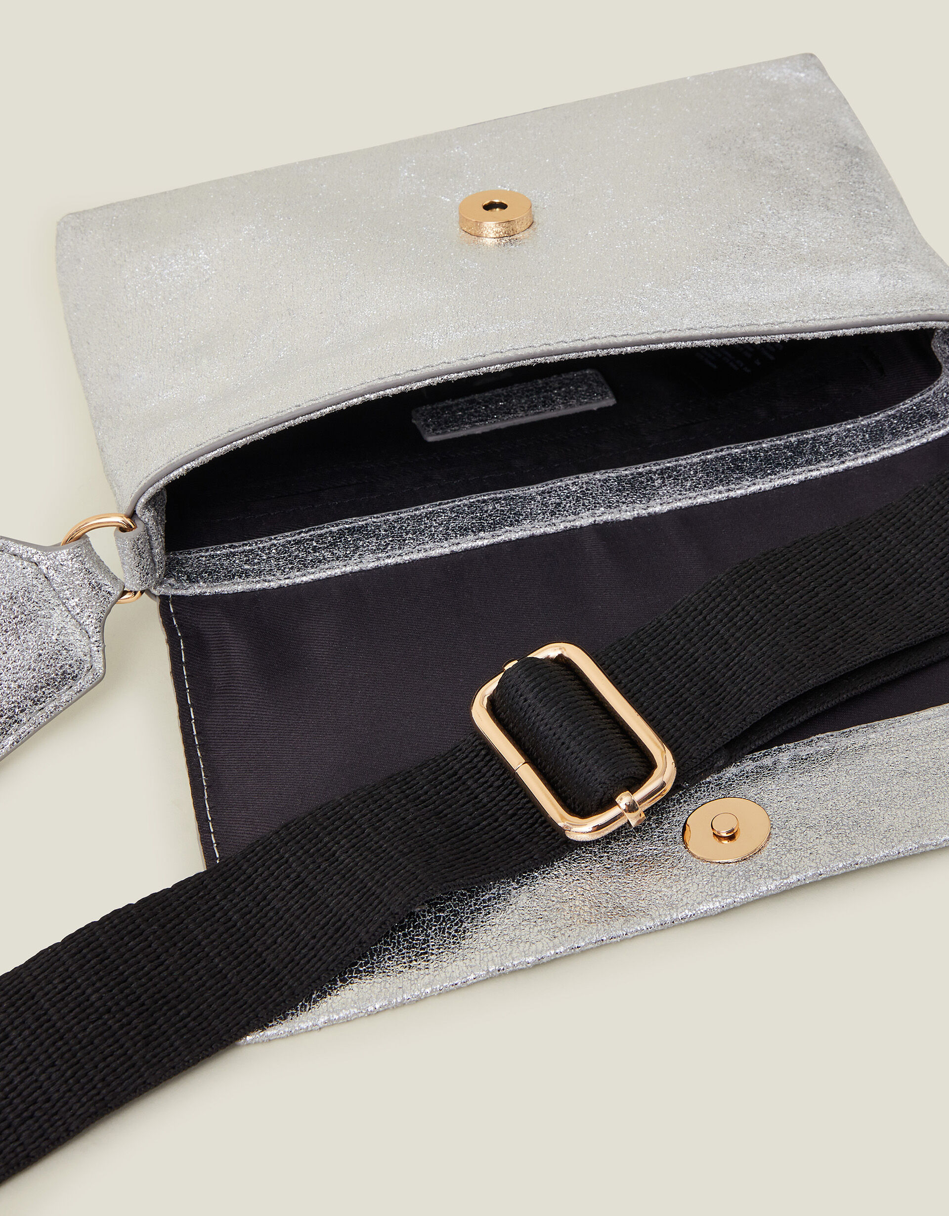 Small silver crossbody bag online