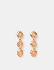 Molten Stone Drop Earrings, , large