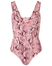 Lexi Plunge Shaping Swimsuit, Metalic (METALLICS), large