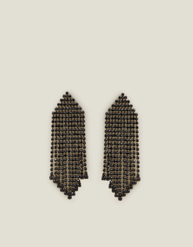Waterfall Gem Earrings, , large