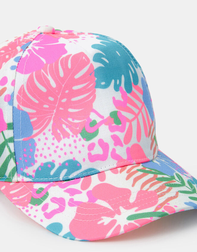 Girls Tropical Baseball Cap, Multi (BRIGHTS MULTI), large