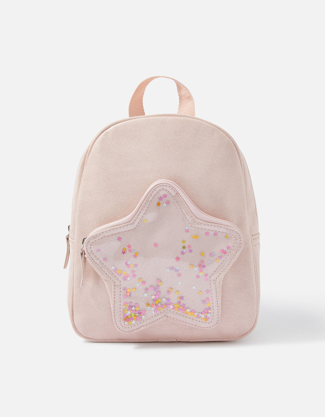 Sequin girl backpack top