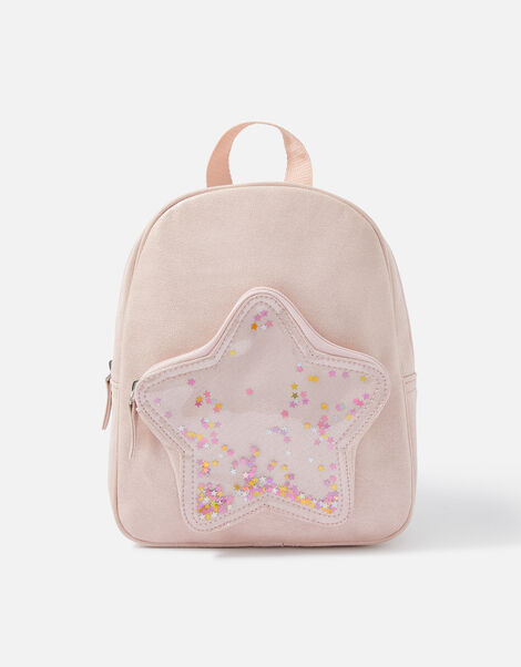 Girls Star Sequin Backpack, , large