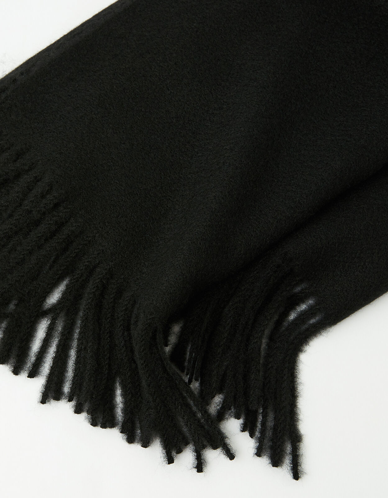 Super Soft Blanket Scarf Black Blanket scarves Accessorize UK