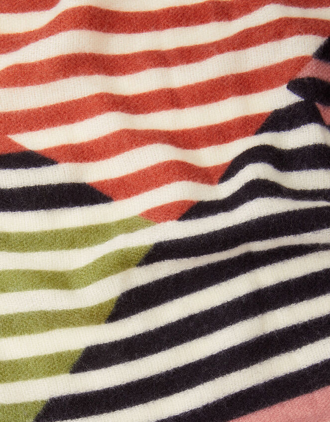 Splice Print Scarf, , large