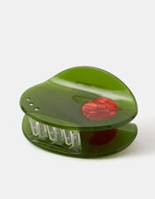 Olive Claw Clip, , large