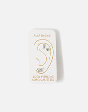 Surgical Steel Butterfly Studs Set of Three, , large