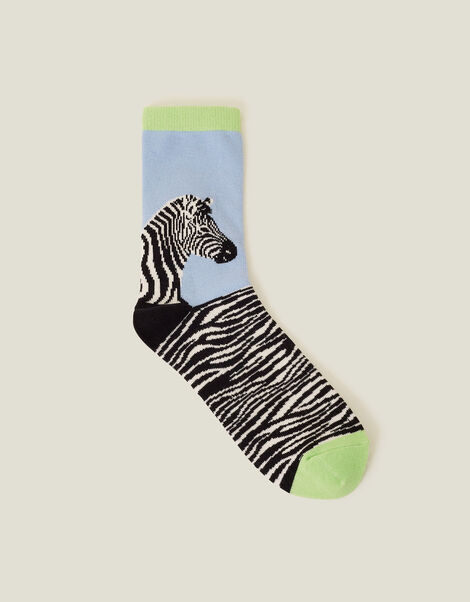 Melting Zebra Socks, , large