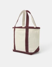 Accessorize x Good Manners Mini Beaded Cherry Canvas Bag, , large