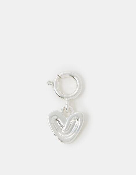 Bubble Heart Jewellery Charm, , large