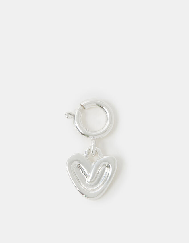 Bubble Heart Jewellery Charm, , large