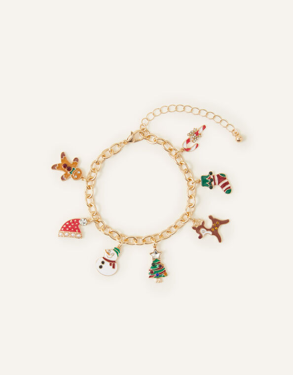 Christmas Charm Bracelet, , large
