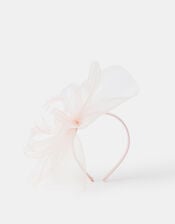 Mini Crin Fascinator, Pink (PALE PINK), large