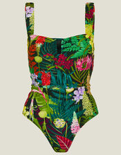 Jungle Print Swimsuit, BRIGHTS MULTI, large