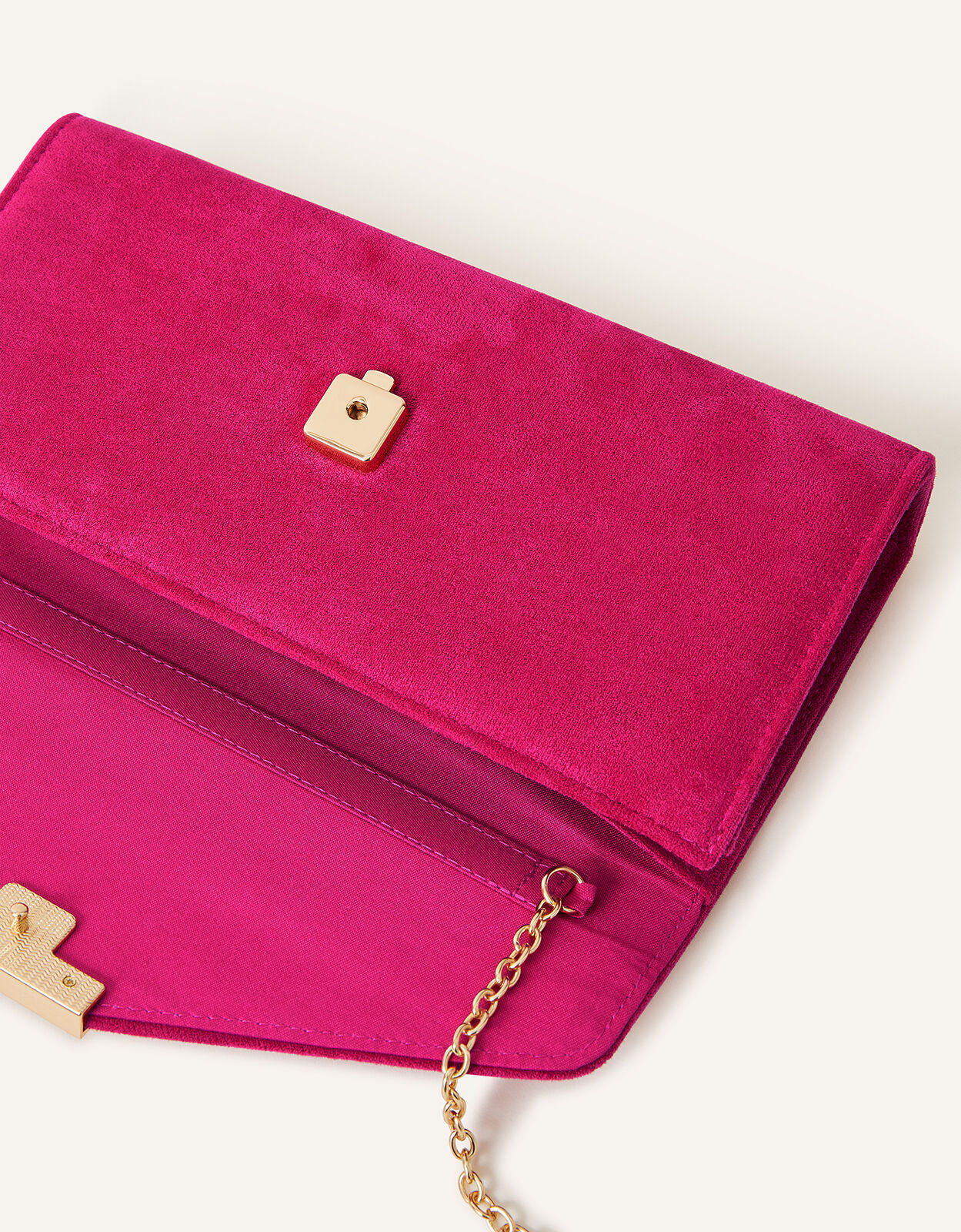Pink envelope discount clutch bag