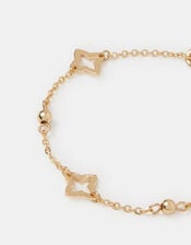 Clover Cut-Out Station Bracelet, , large