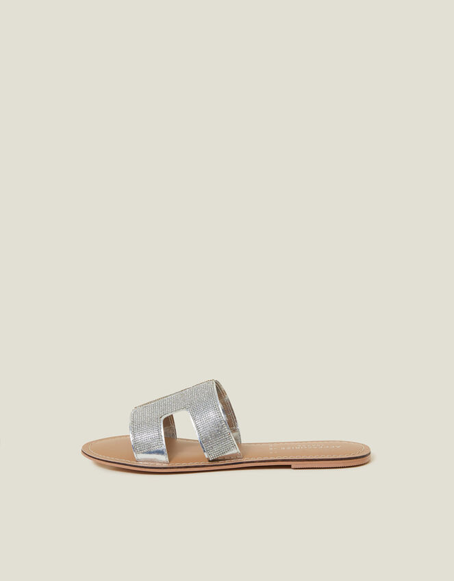 Sparkle Cut-Out Sliders, Silver (SILVER), large