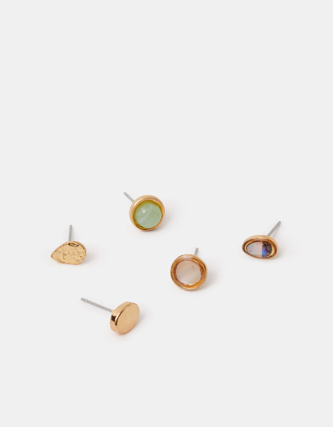 5-Pack Mixed Stone Studs, , large