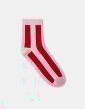 Heart Stripe Socks, , large