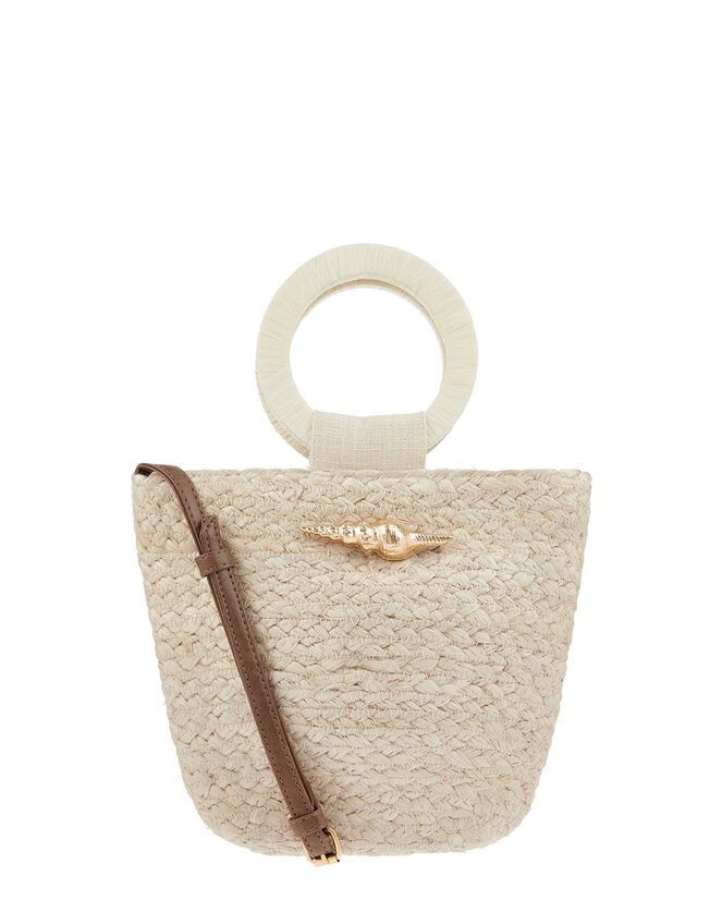 Olivia Mini Woven Bag, , large