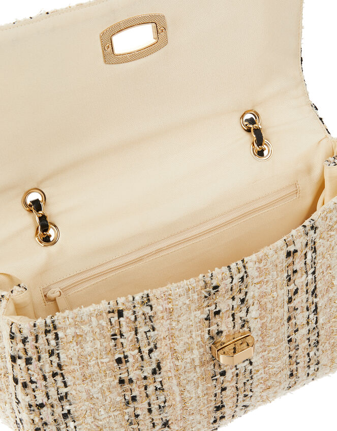 Ayda Boucle Cross-Body Bag, , large