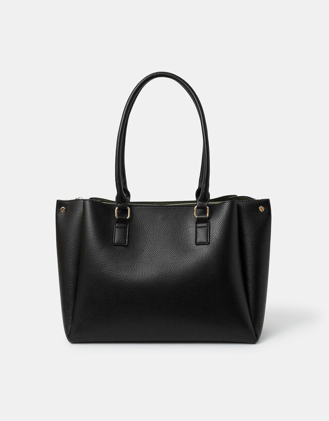 Triple Compartment Shoulder Bag, , large