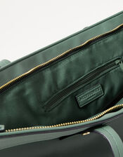 Tiffany Nylon Tote Bag, Green (GREEN), large