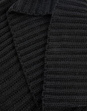 Chunky Knit Snood, Black (BLACK), large